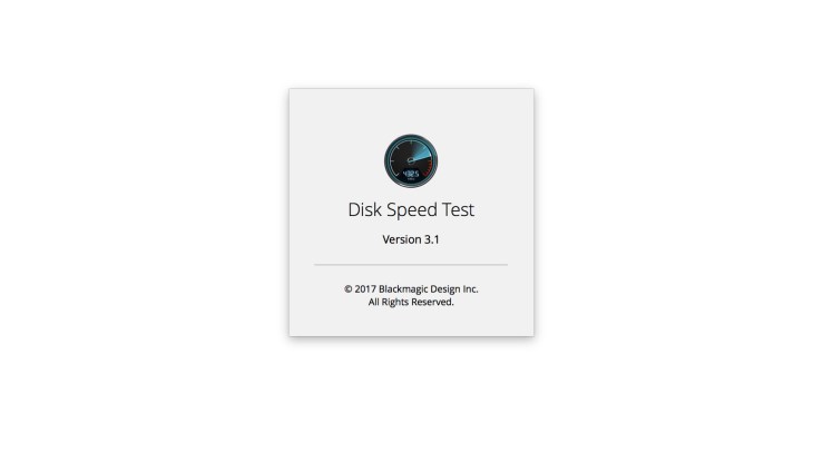 Disk Speed Test 3.1