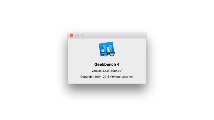 Geekbench 4.1.0